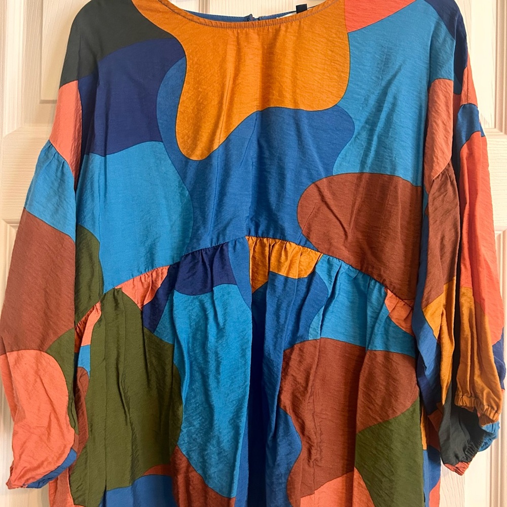 Colorful Abstract Women's Top